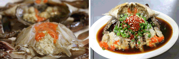 바다꽃게탕 간장게장정식